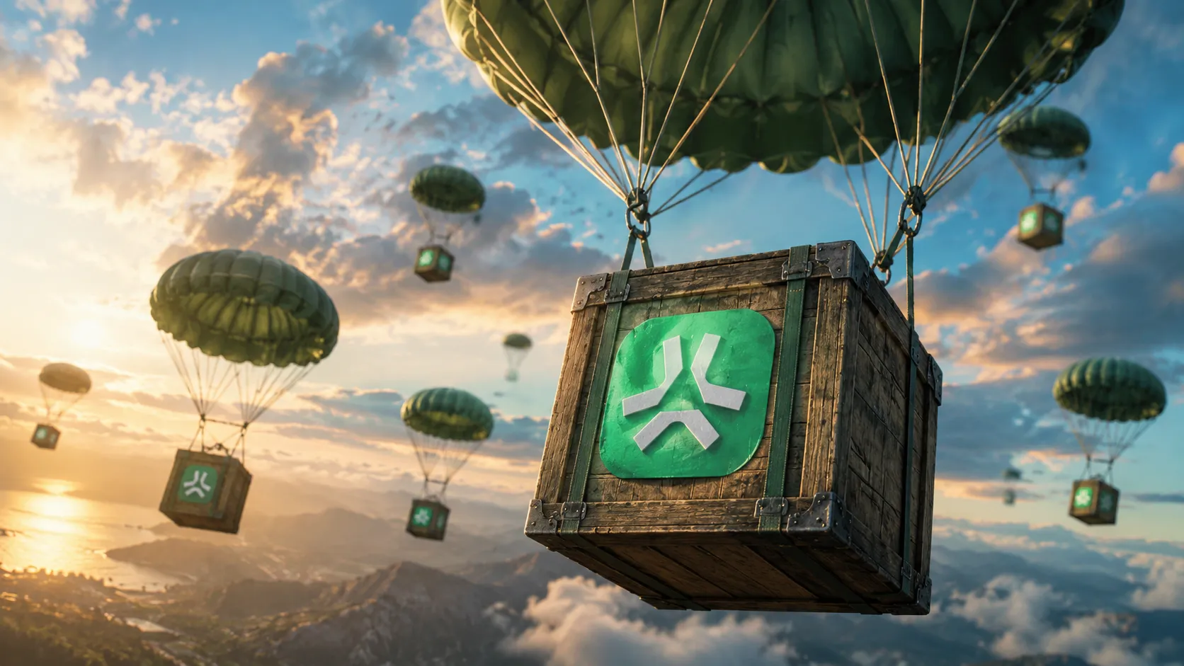 Airdrop farming